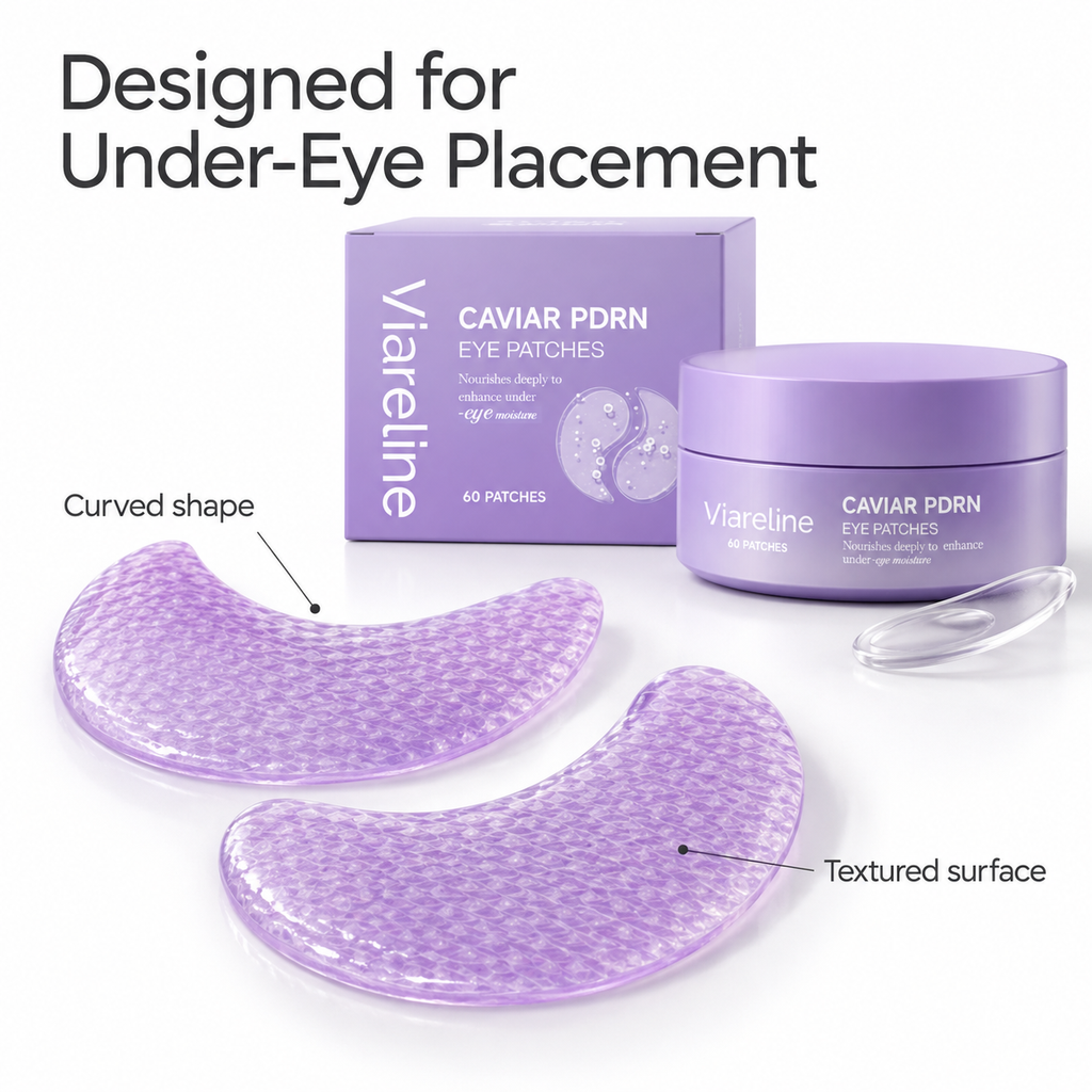 Caviar PDRN Nourishing Under-Eye Patches – 60 Patches