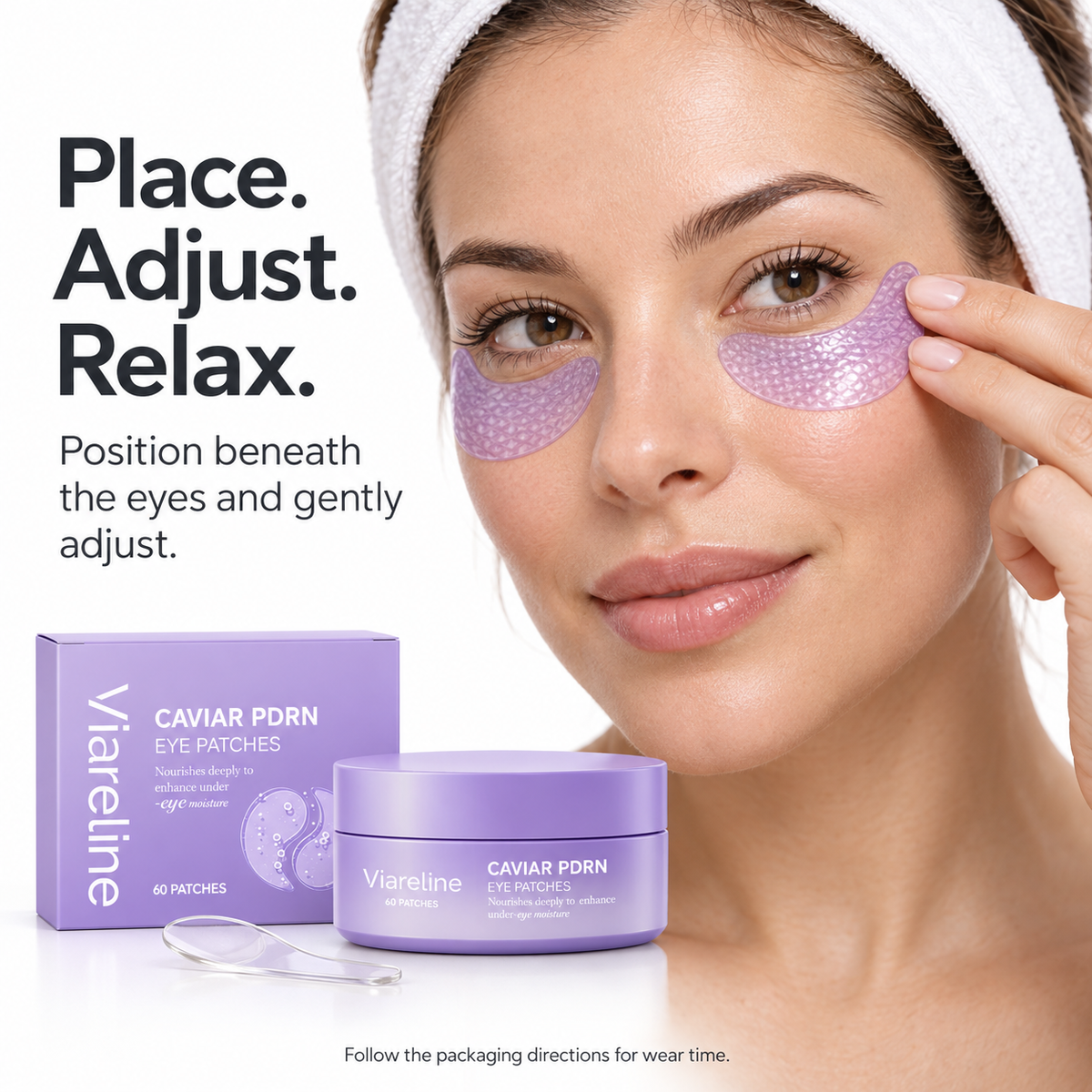 Caviar PDRN Nourishing Under-Eye Patches – 60 Patches