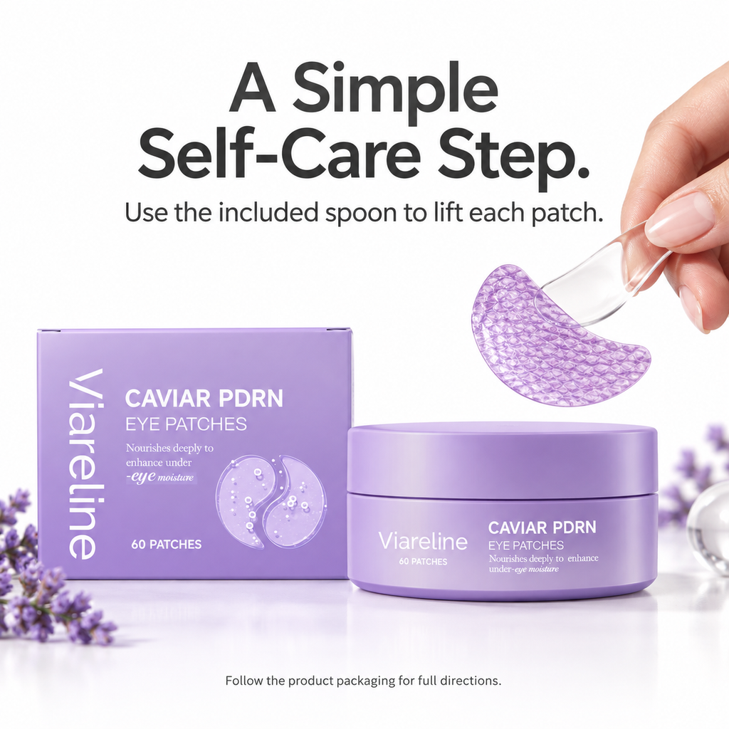 Caviar PDRN Nourishing Under-Eye Patches – 60 Patches