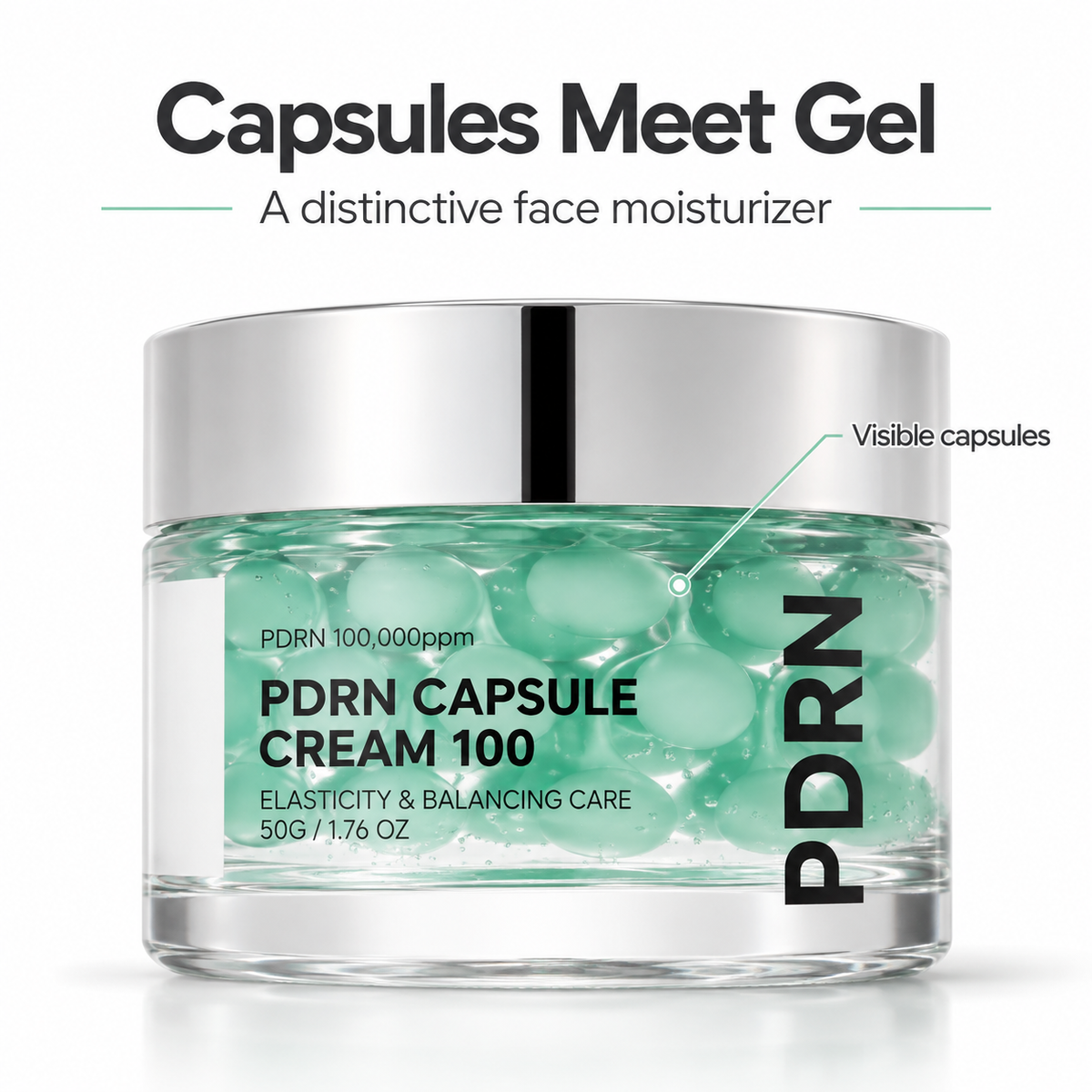 PDRN Capsule Cream 100 with Ceramide NP – 50 g