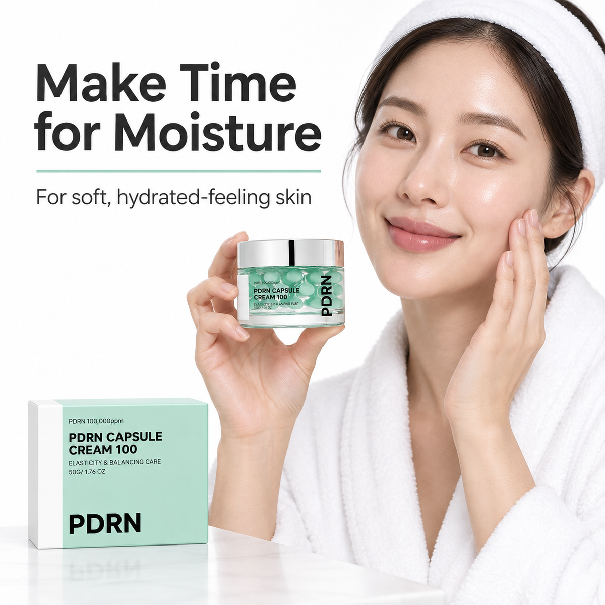 PDRN Capsule Cream 100 with Ceramide NP – 50 g