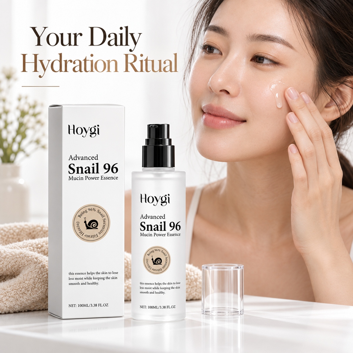 Hoygi Snail Mucin Serum – 100 mL