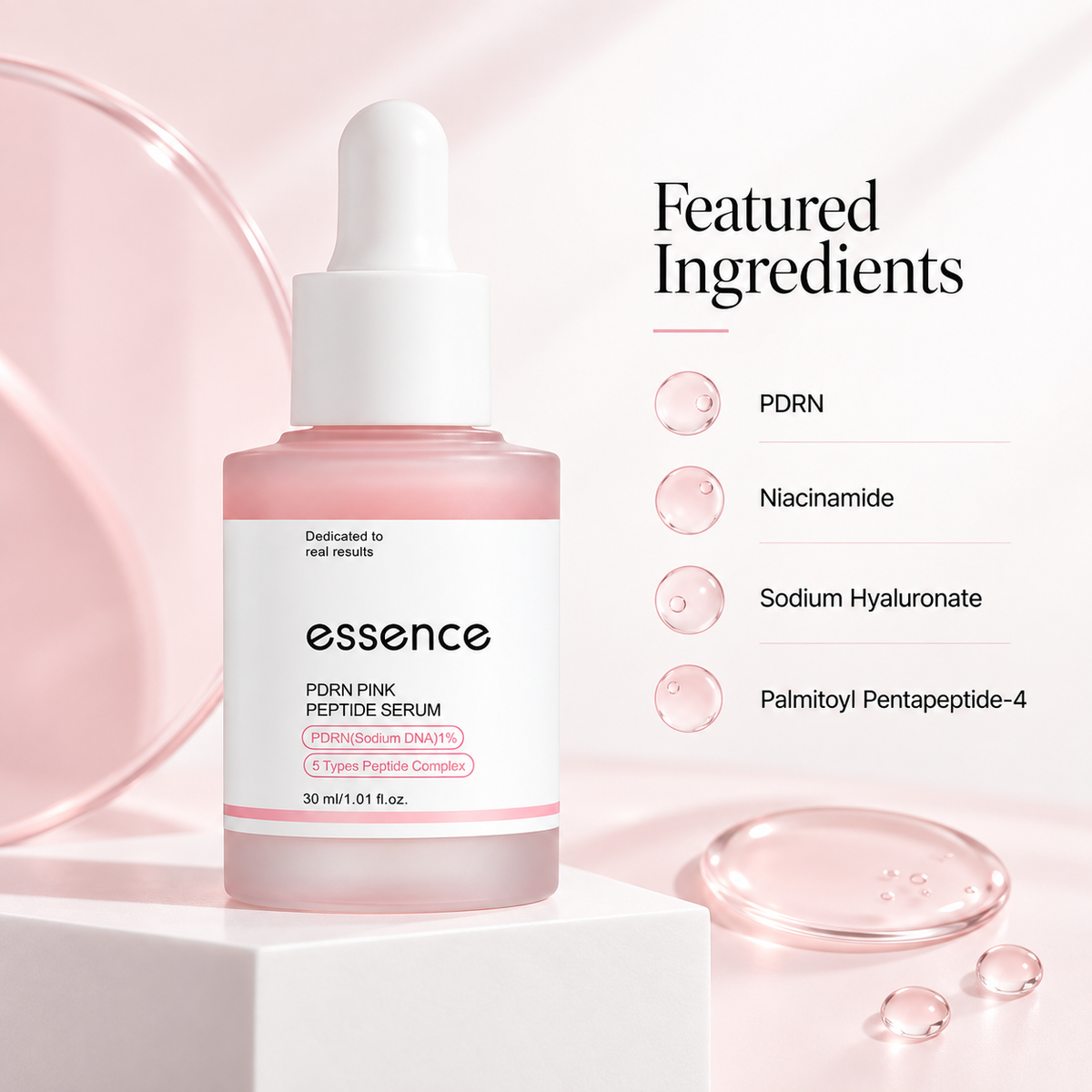 PDRN Pink Peptide Serum – 30 mL