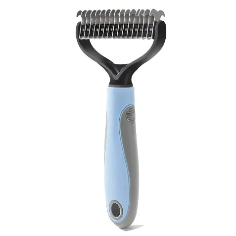 Pro Deshedding Brush for Cats & Dogs